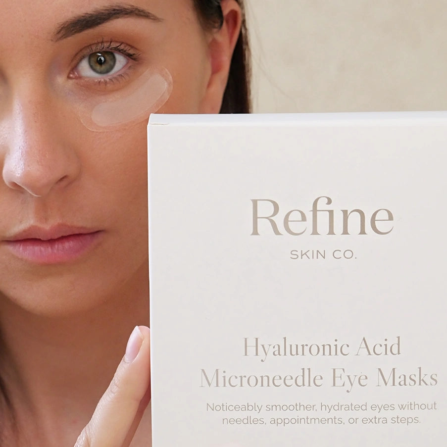 Hyaluronic Acid Microneedle Patches (4 Pairs)