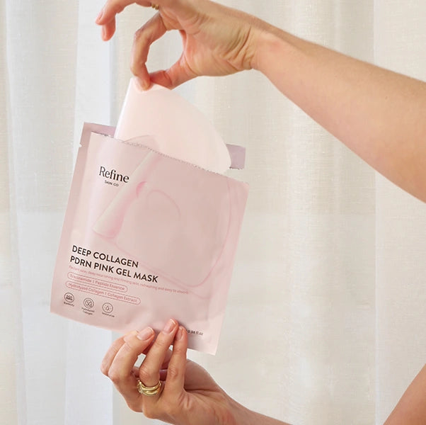 Deep Collagen PDRN Pink Gel Mask (4 Pack)